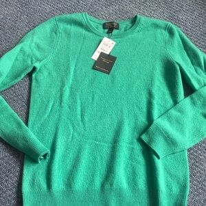 Charter Club Cashmere Sweater green